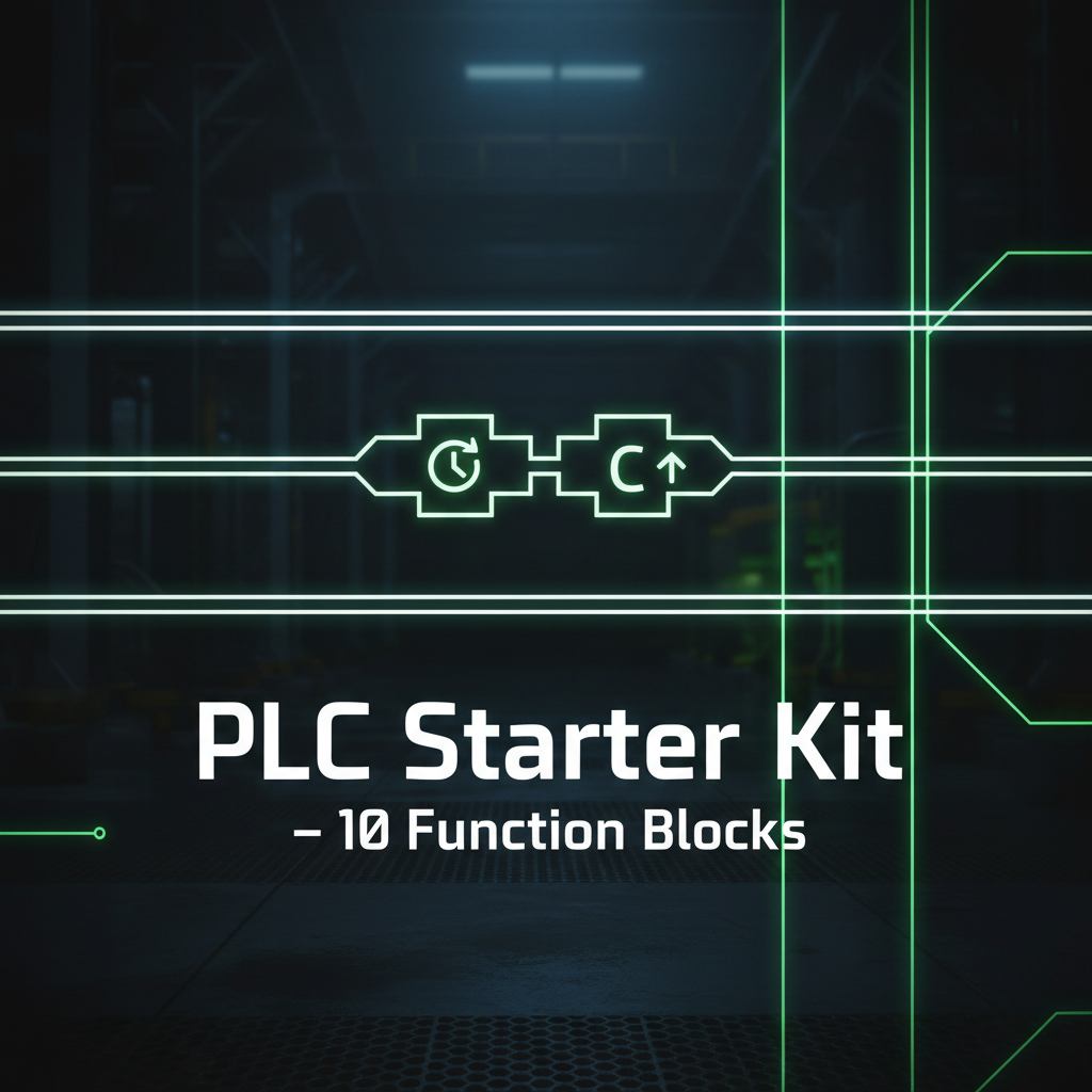 PLC Starter Kit – 10 Function Blocks (Ladder) product image